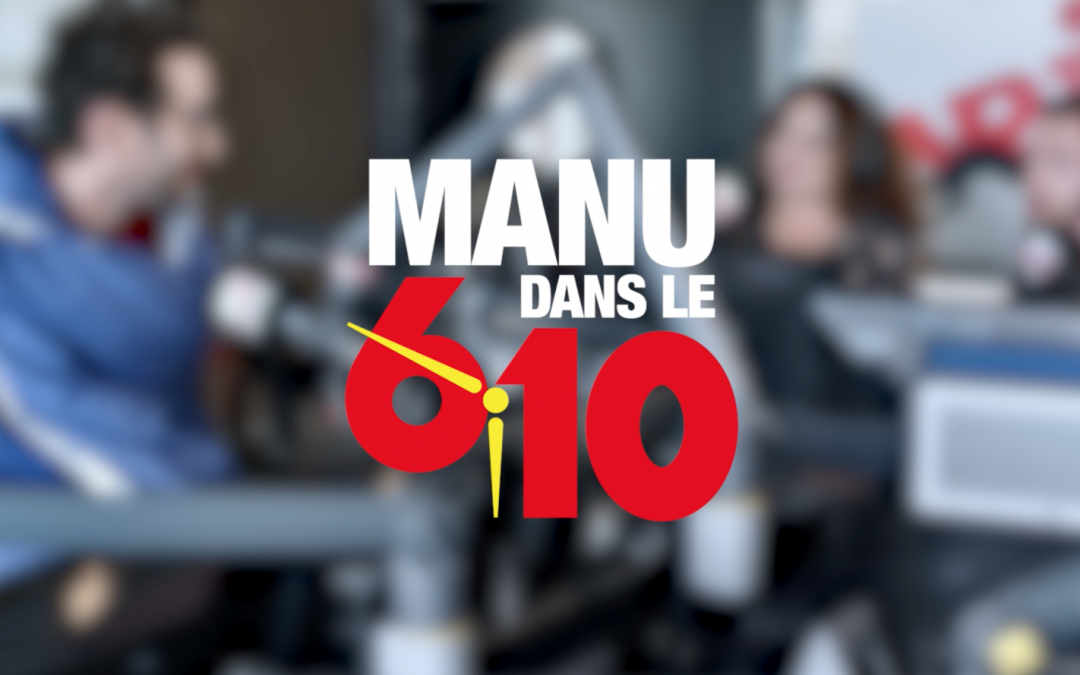 Invitée dans la matinale de Manu